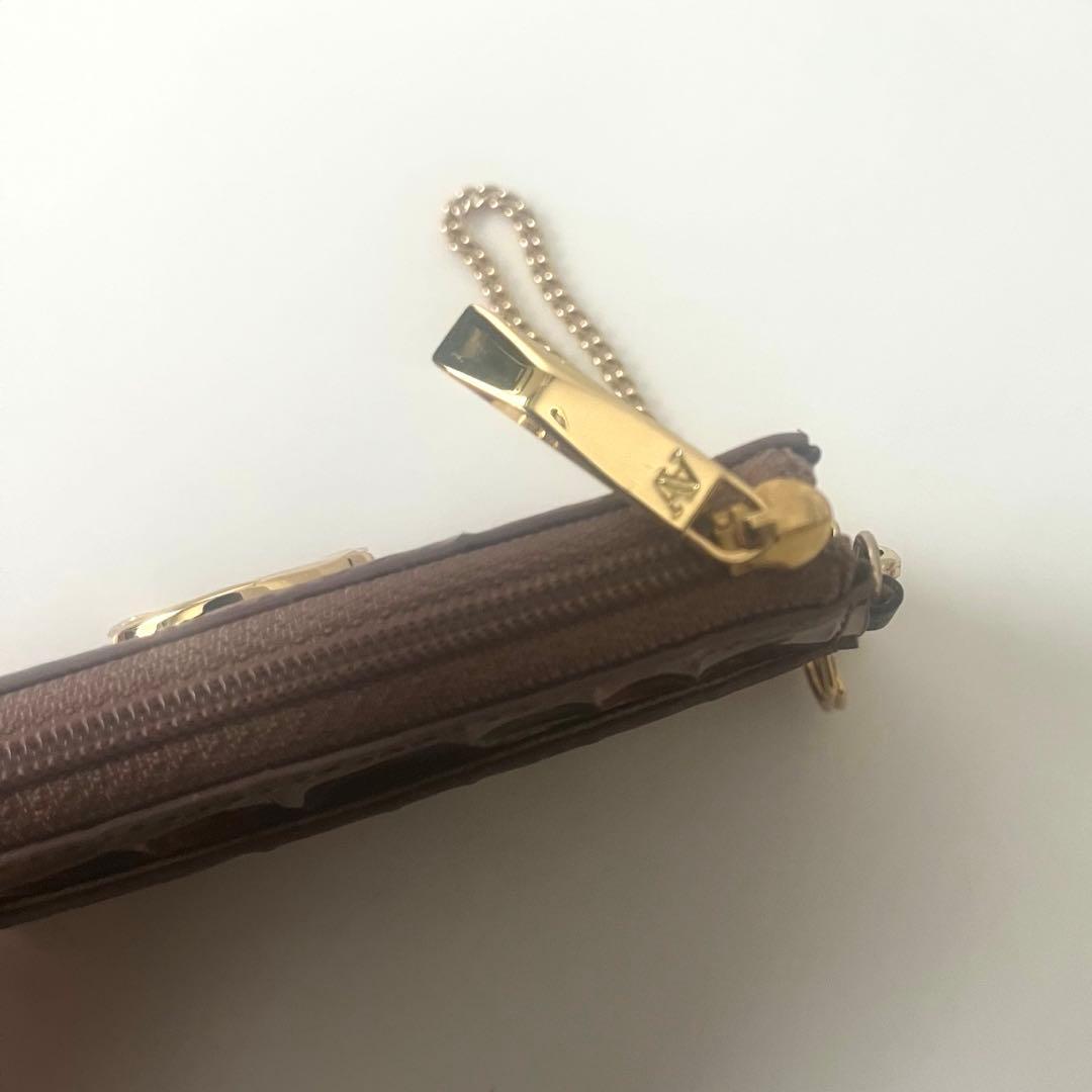 現行☆新品未使用☆ATAO アタオ ベル キーケース ミニ財布 セピアボルドー