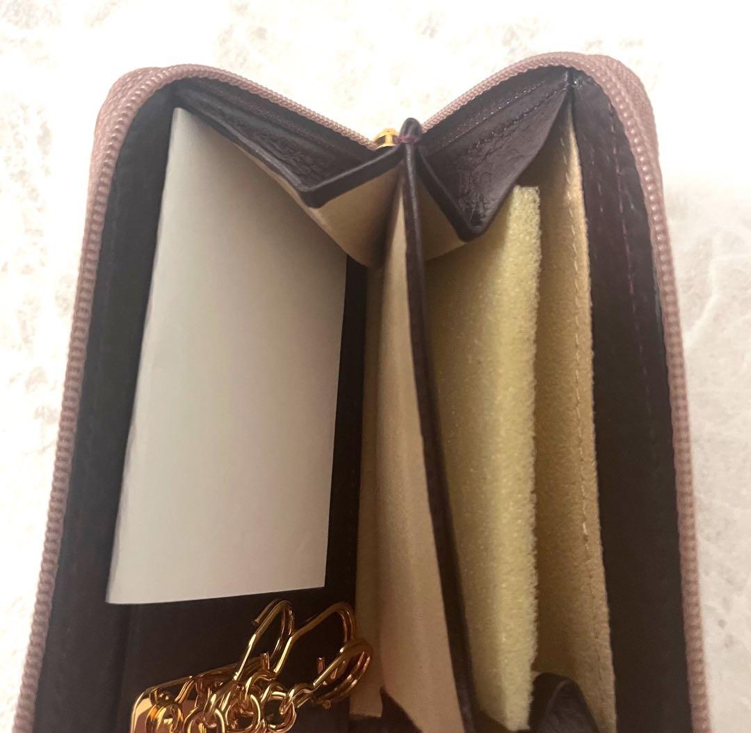 現行☆新品未使用☆ATAO アタオ ベル キーケース ミニ財布 セピアボルドー