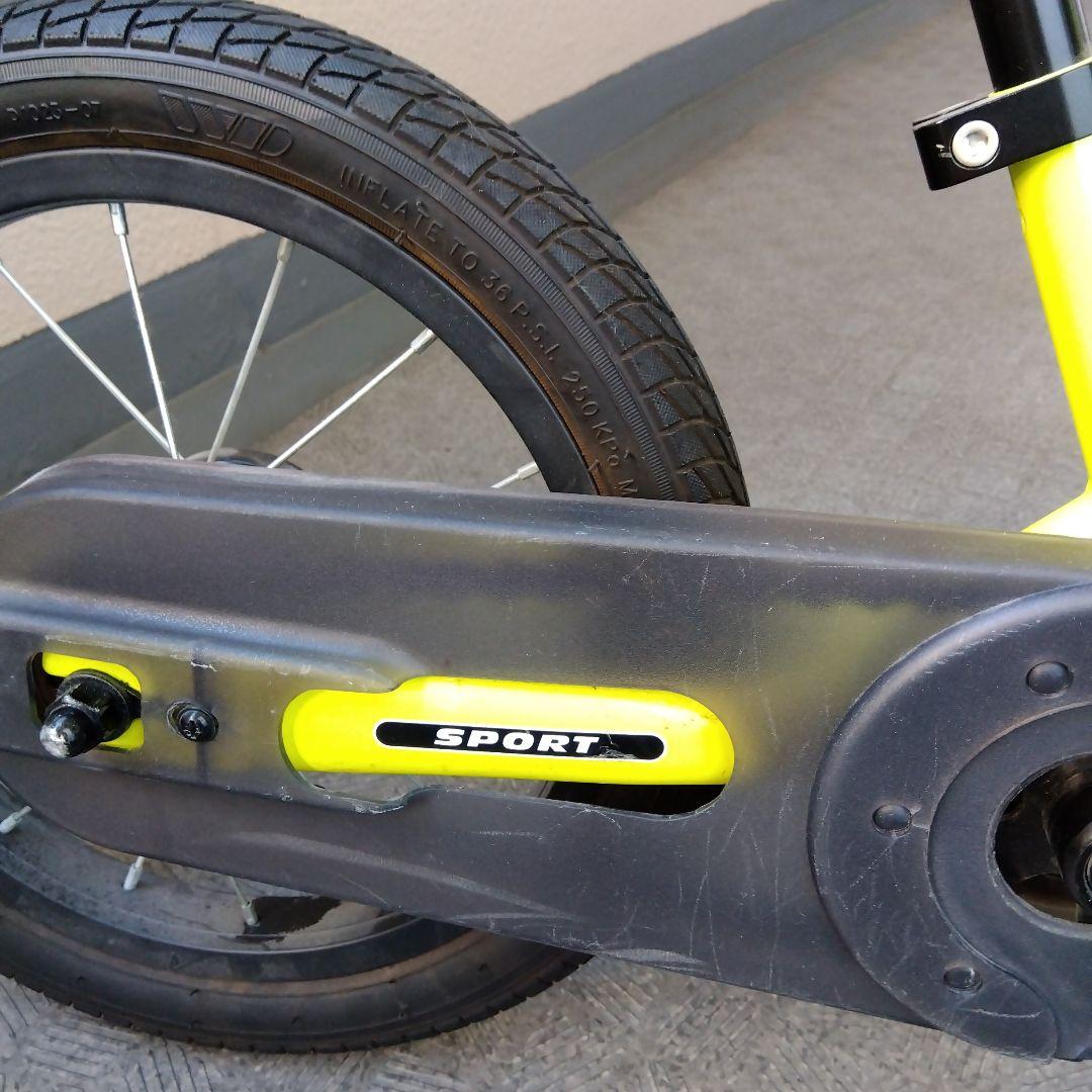 STRIDER ストライダー 14x ライムイエロー スタンド付