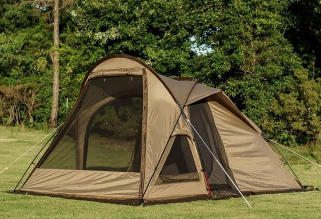 Vigas II ドーム型キャンプテント ブラウン