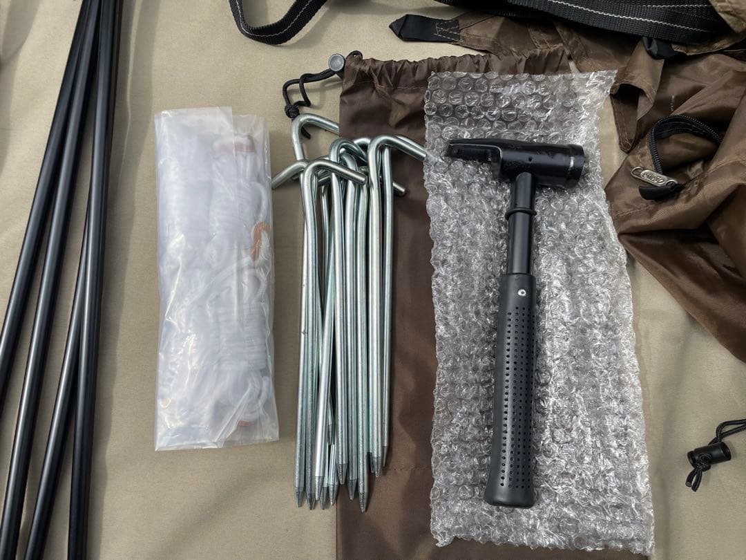 Vigas II ドーム型キャンプテント ブラウン