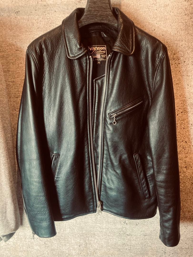 Vansonバンソン 名古屋 エクスプローラーExplorer別注 ライダース