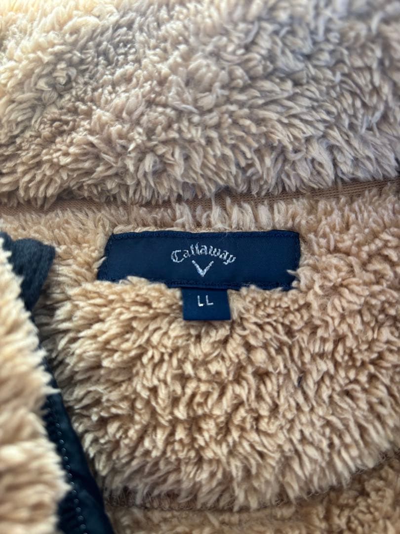 Callaway ニットボアブルゾン LL 試着のみ