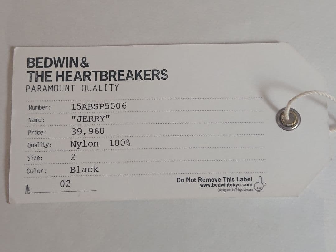 BEDWIN＆THE HEARTBREAKERS “JERRY” STARTER