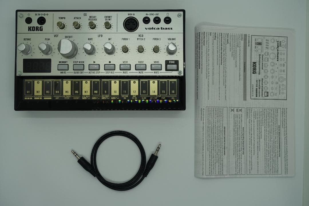 KORG volca bass アナログ・ベース・マシーン