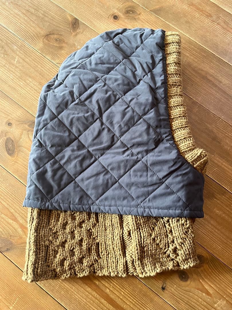 AUBERGE ARAN ニット バラクラバ フード ネックウォーマー - メルカリ