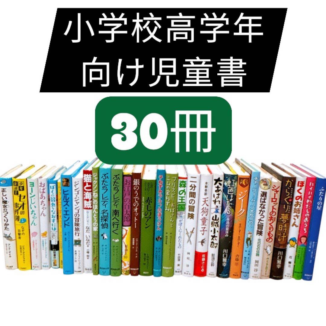 美本】〈まとめ売り〉小学校高学年向け児童書30冊セット 名作多数