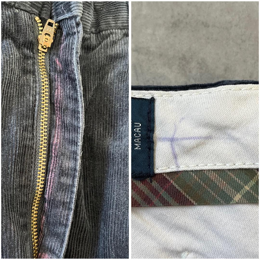 ポロバイ ラルフローレン W34 コーデュロイ 90s ハモンド 紺 16167