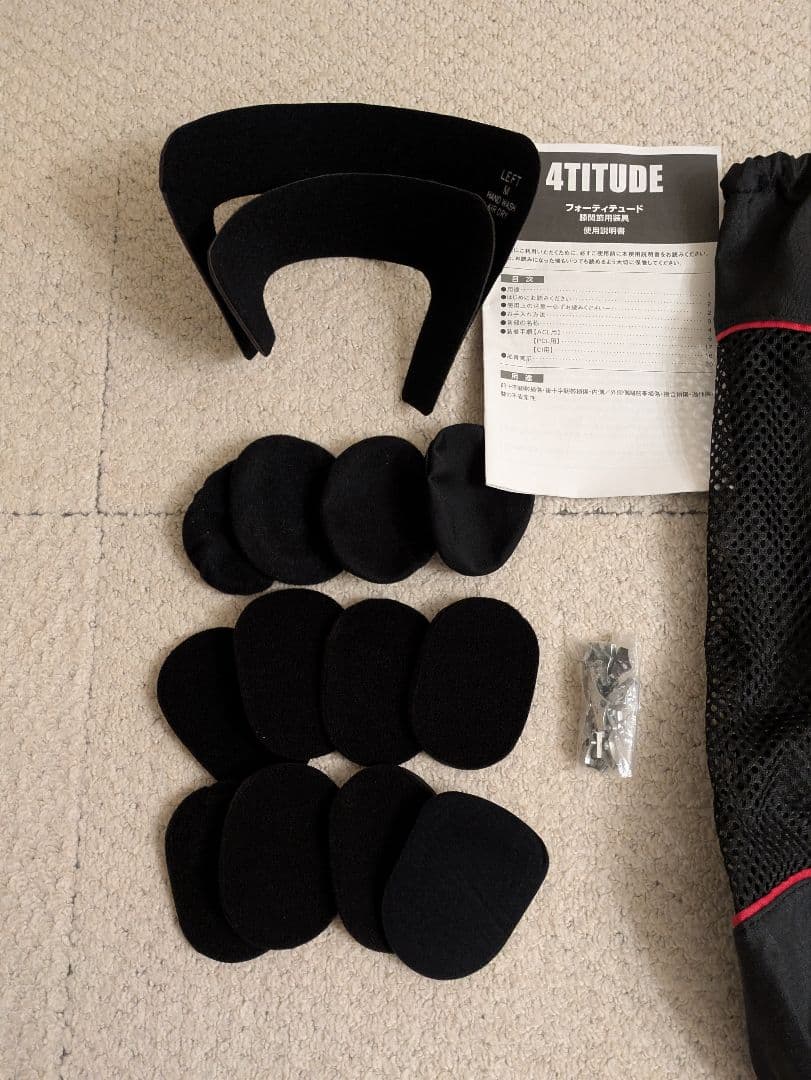 DONJOY 4TITUDE 膝サポート 左足用　Mサイズ　付属品多数