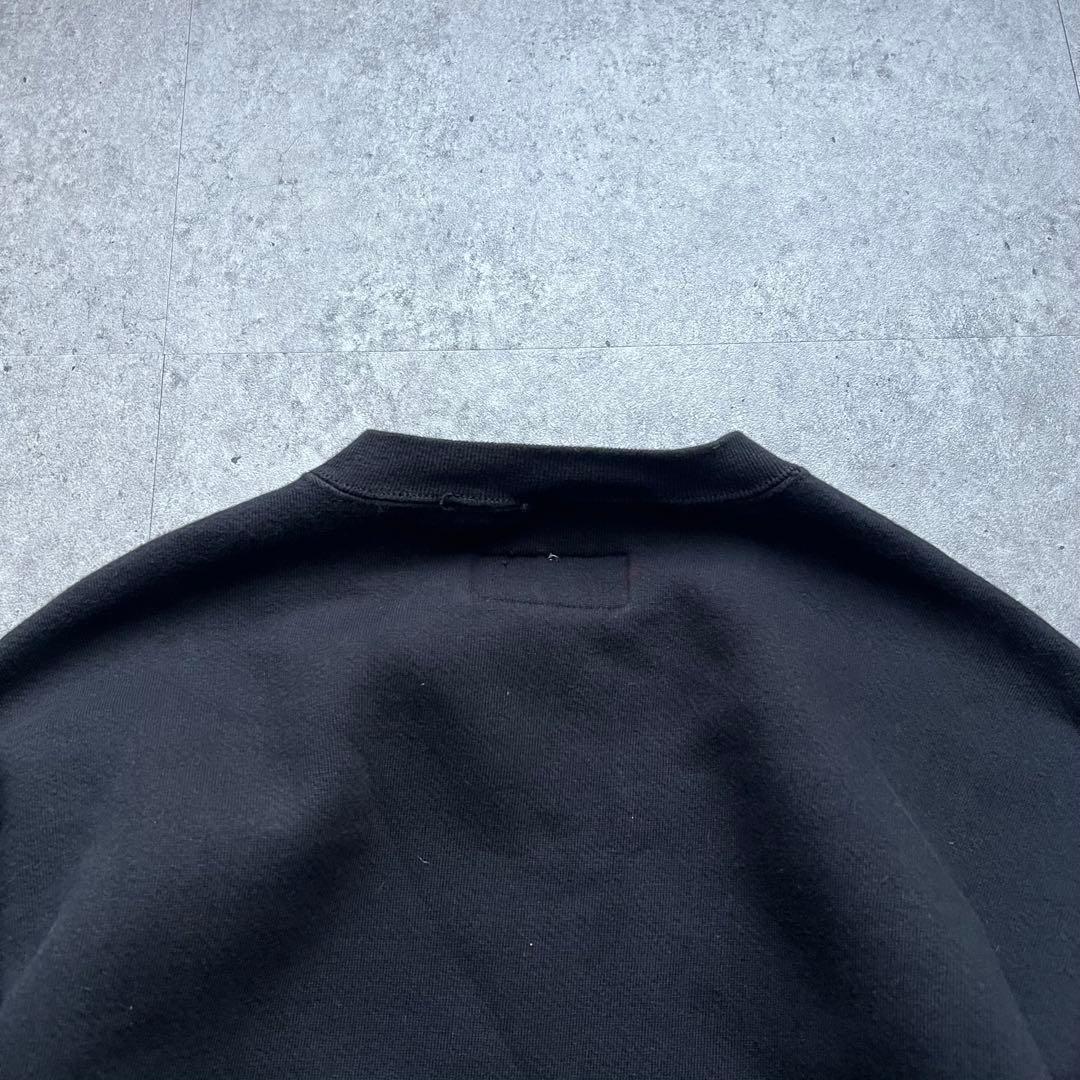 90s Russell ラッセルアスレチック 無地スウェット USA製 黒 前V