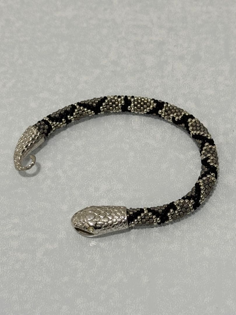 PRIMA! nishiki classic gray 蛇デザインブレスレット