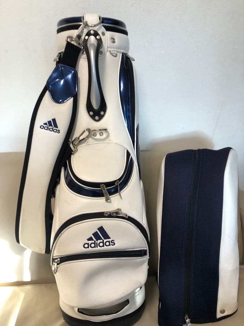 【送料込み】廃盤上位モデル　adidas アディダス キャディバッグ5分割