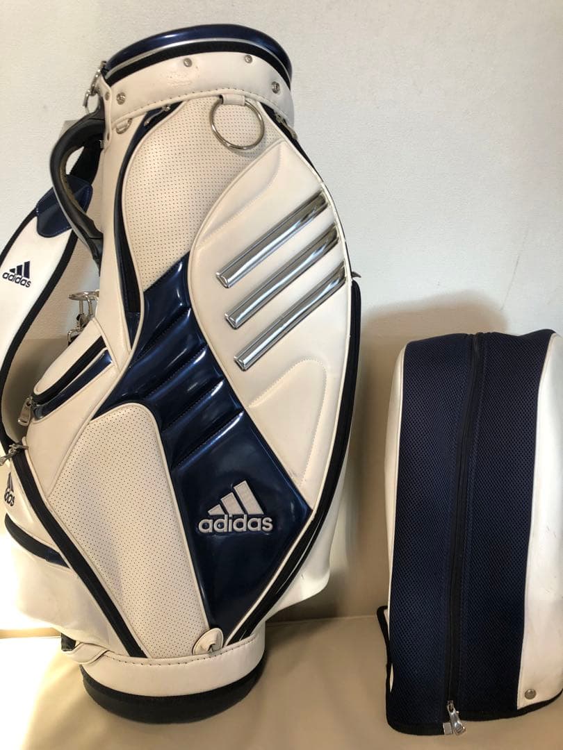 【送料込み】廃盤上位モデル　adidas アディダス キャディバッグ5分割