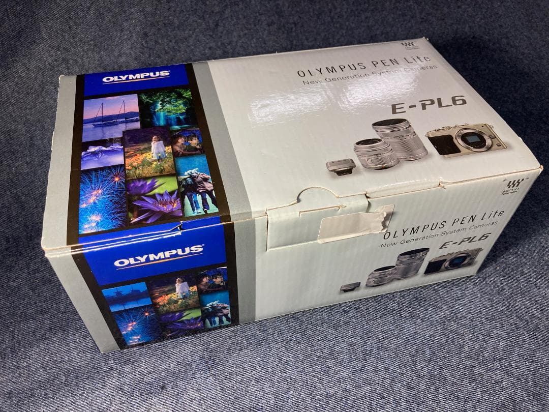 訳あり動作品◆オリンパス E-PL6 ダブルズーム◆PEN Lite 元箱付