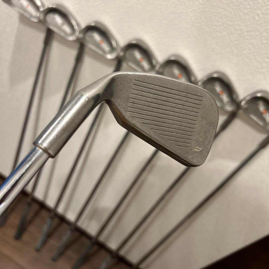 名器PING ZING 4-9.S.W 8本セットKARSTEN オレンジドット