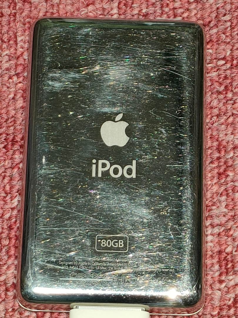 Apple iPod 80GB USBケーブル付き