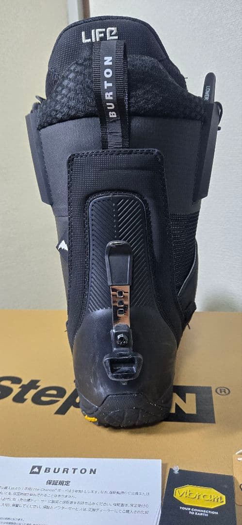 Burton Ion ステップオン　27cm スノーボードブーツ ブラック