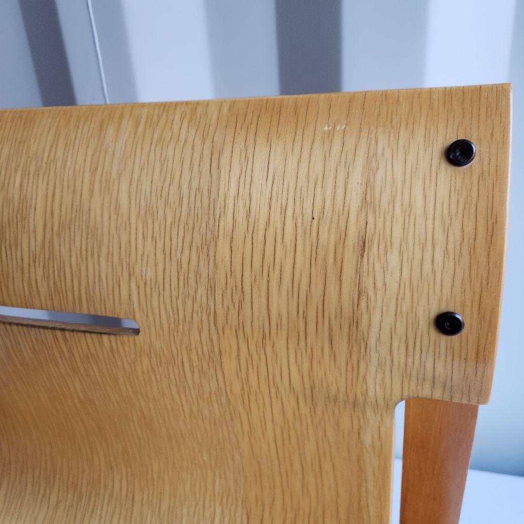 徳島県立工業技術センター　新日本木工　曲木　低座椅子　胡坐楽座椅子　腰痛防止