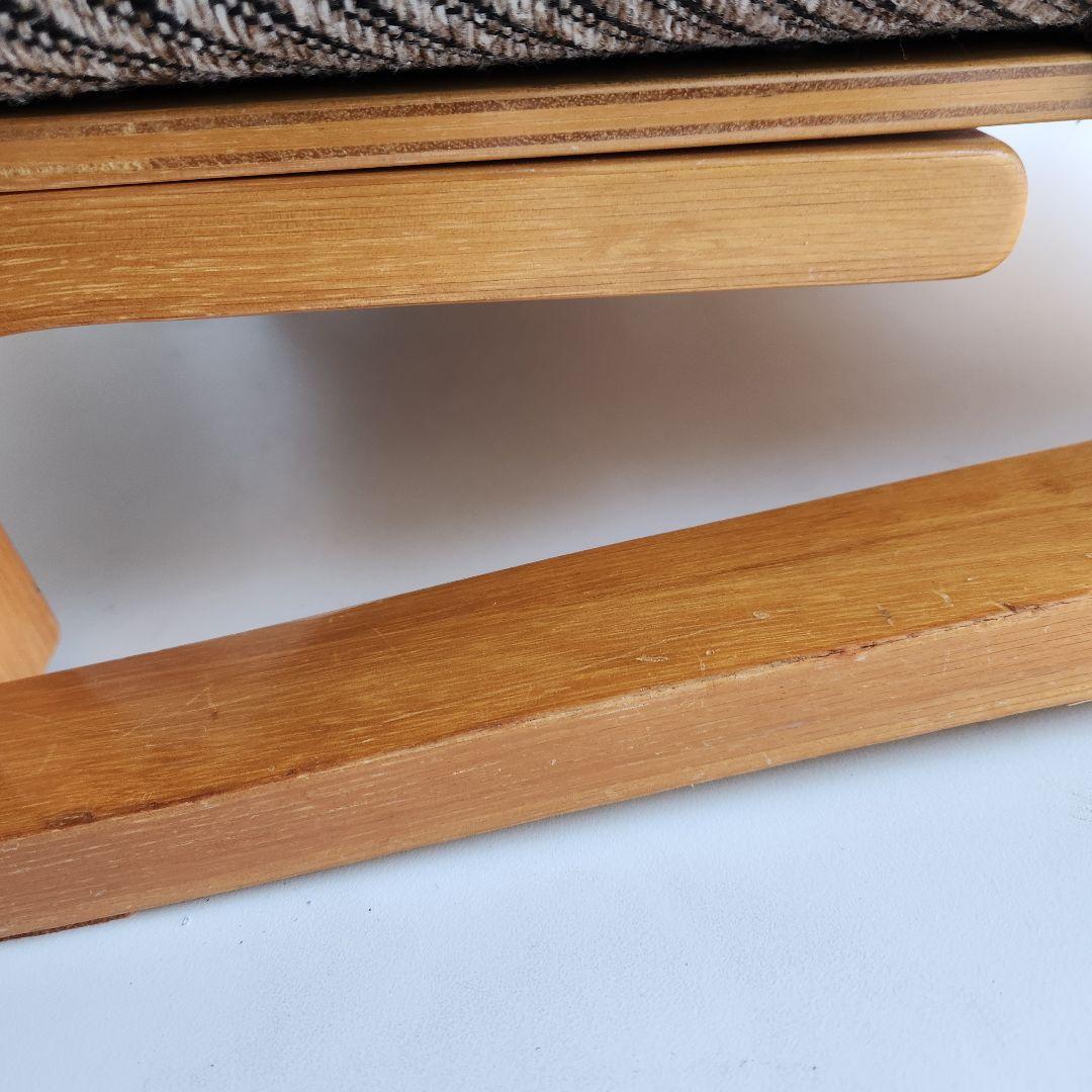 徳島県立工業技術センター　新日本木工　曲木　低座椅子　胡坐楽座椅子　腰痛防止