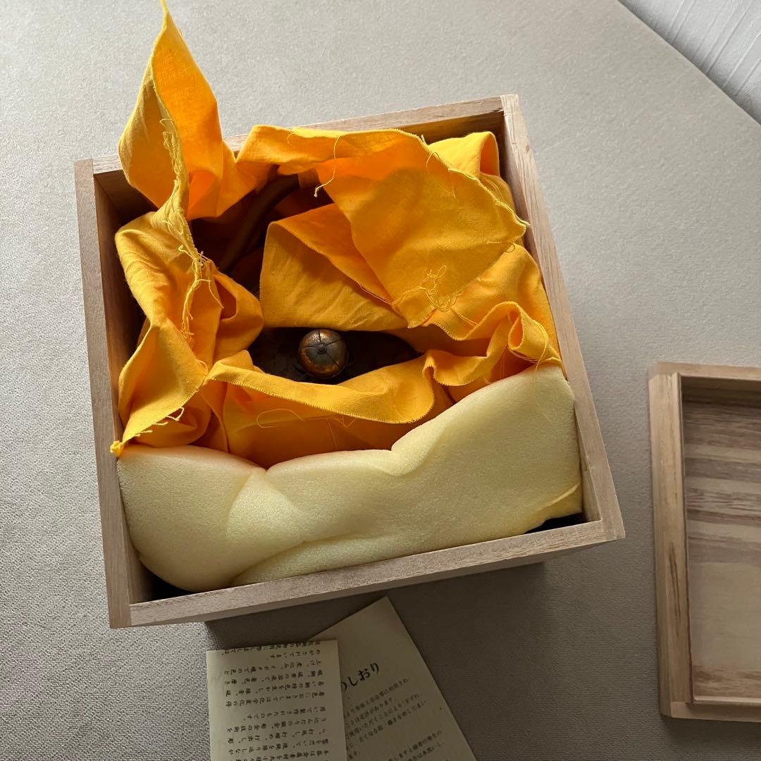 希少✨北越堂 鎚起銅器 湯沸 四代目 本間弘 やかん 薬缶 伝統