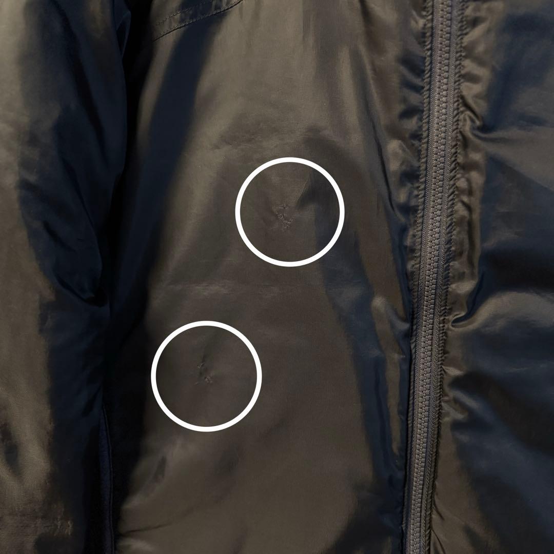 00s Y2K EddieBauer エディバウアー ダウンジャケット 光沢