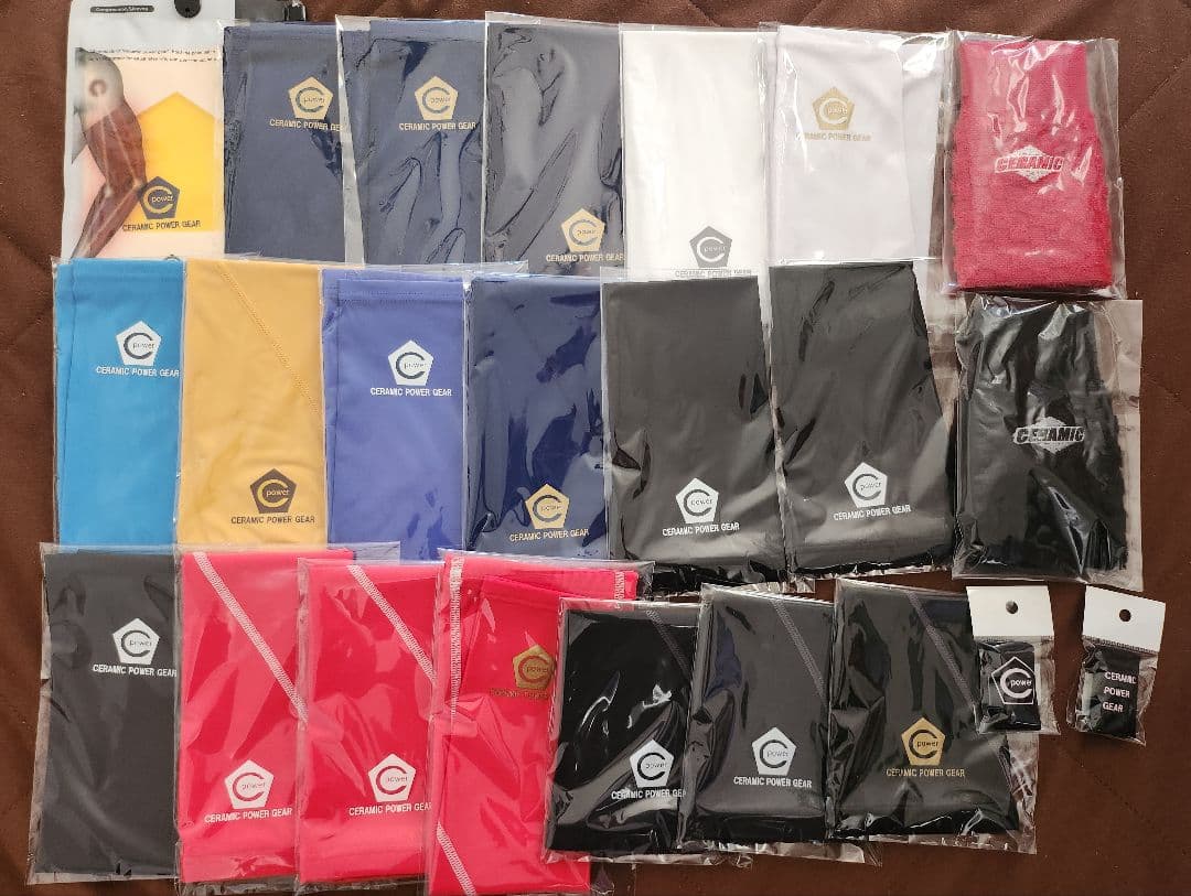 セラミックパワーギアアームカバー 16個セット　Lセット