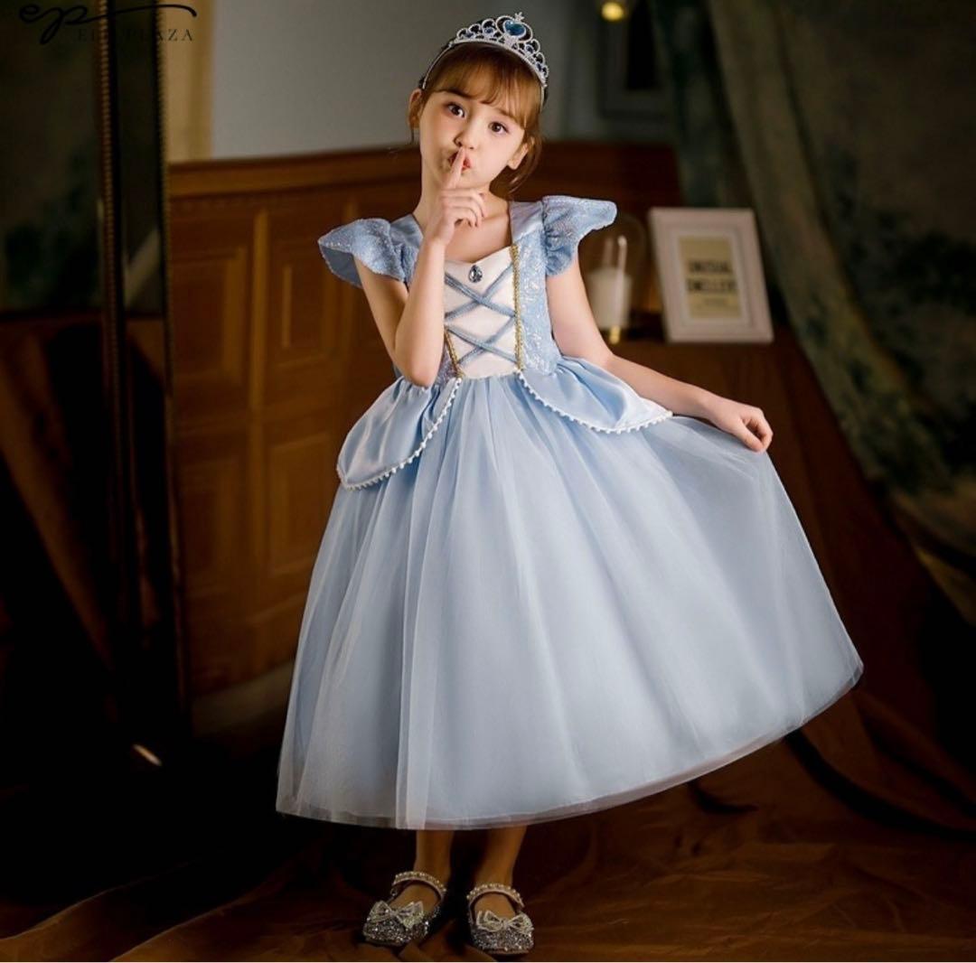 ディズニー プリンセス シンデレラ ドレス 140 - メルカリ