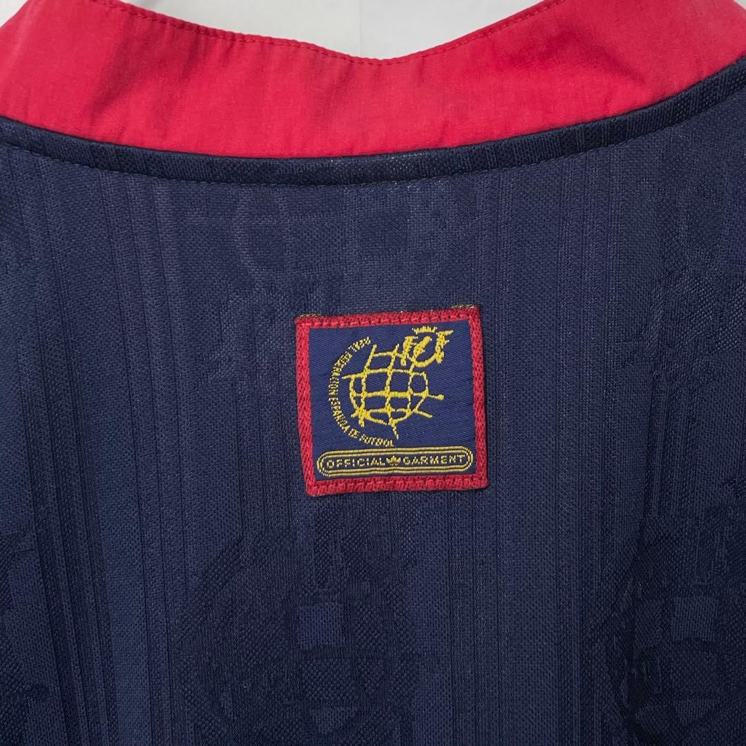 96年 当時物 アディダス スペイン代表 アウェイ ユニフォーム