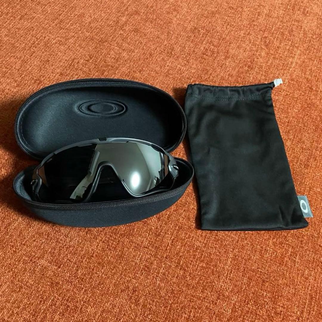 【超美品】Oakley JAWBREAKER ジョウブレイカーブラックサングラス