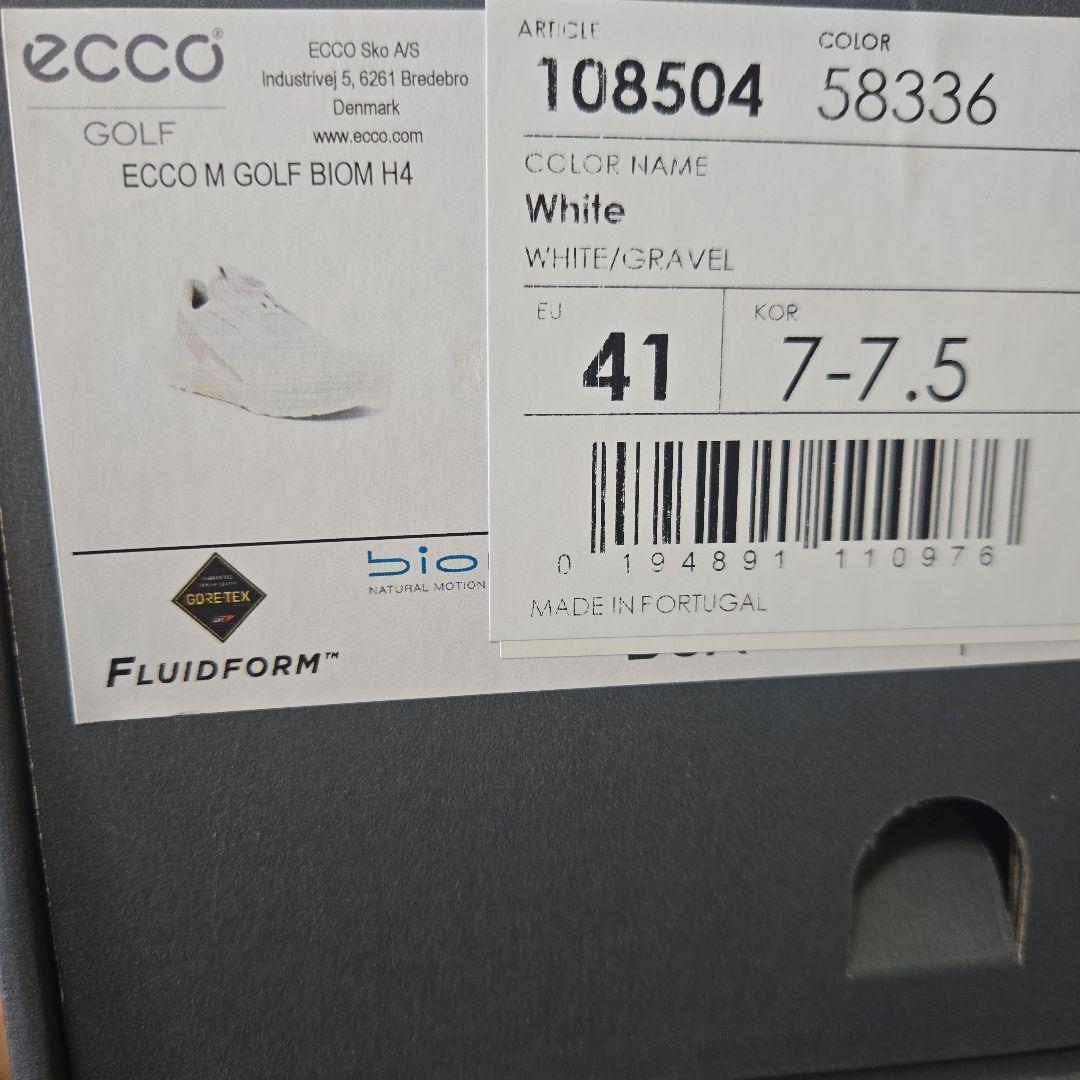 h**様 ecco ゴルフ バイオム エイチフォーゴルフシューズ 25.5cm