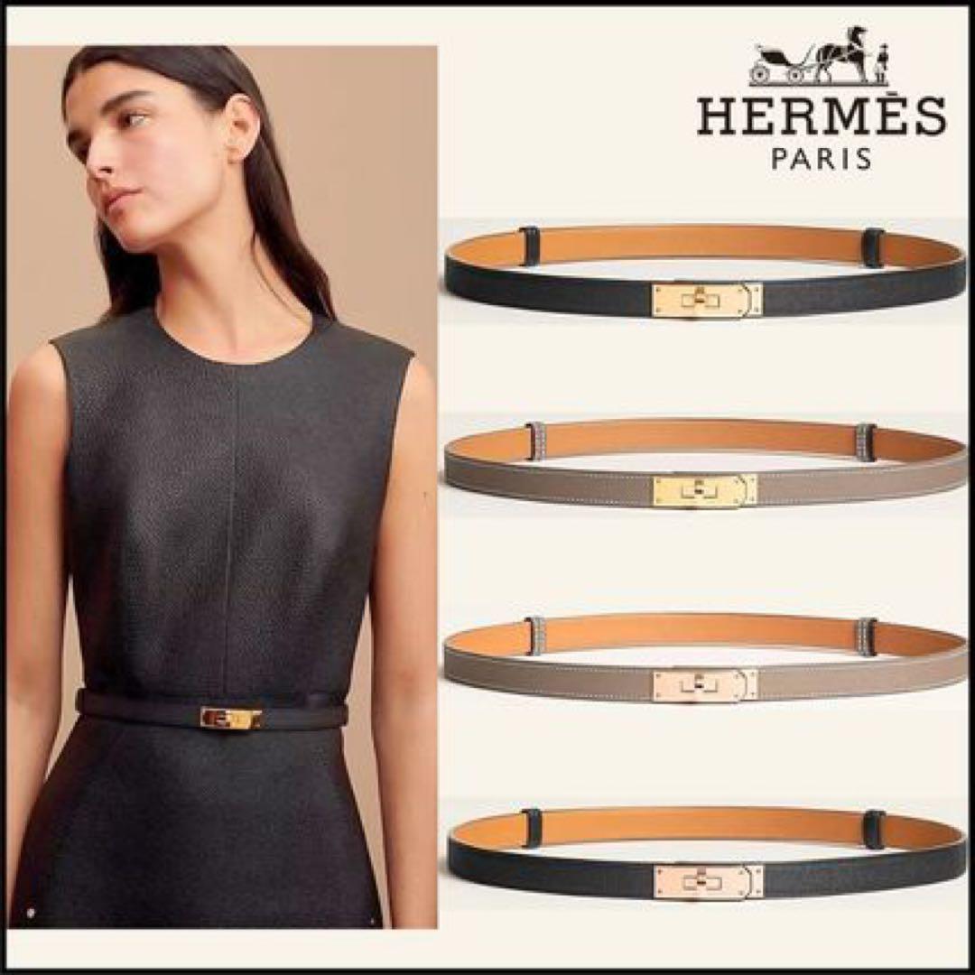 エルメス ケリーベルト ノアールピンクゴールド - メルカリ