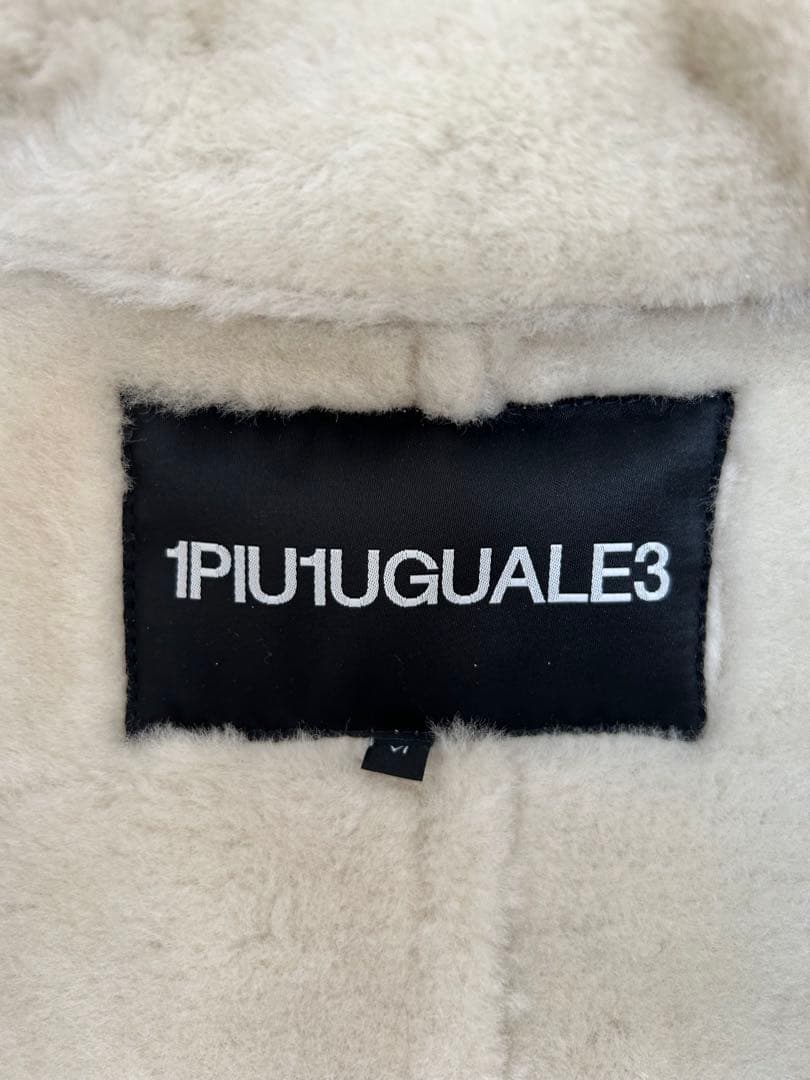 トップス 1PIU1UGUALE3 SPANISH MOUTON VEST