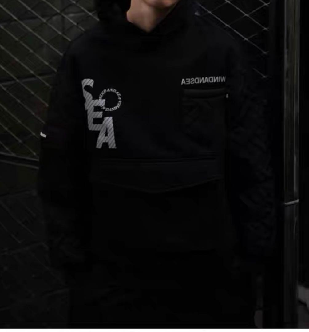 W&SウィンダンシーQuilting Crew Neck Swat 2023SS