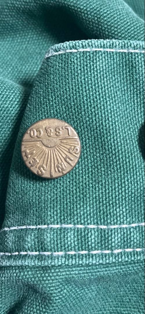 LEVI'S リーバイス 150周年限定デニムシャツ　グリーン【新品】レア❣️