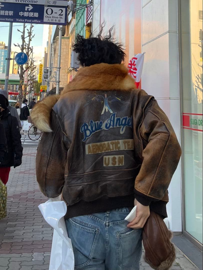 ジャケット・アウター Avirex G-1 Blue Angels 30th FlightJacket