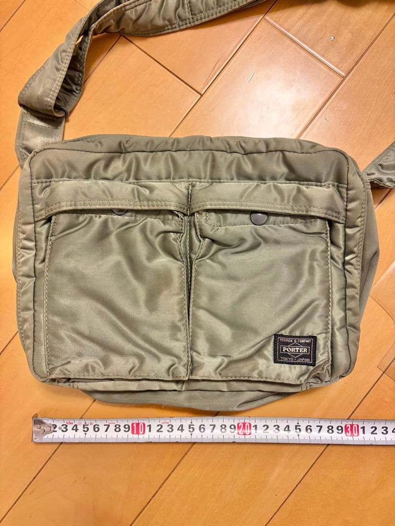 PORTER TANKER ショルダーバッグ セージグリーン