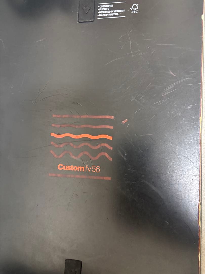 Burton CUSTOM FLYING V 156cm スノーボード