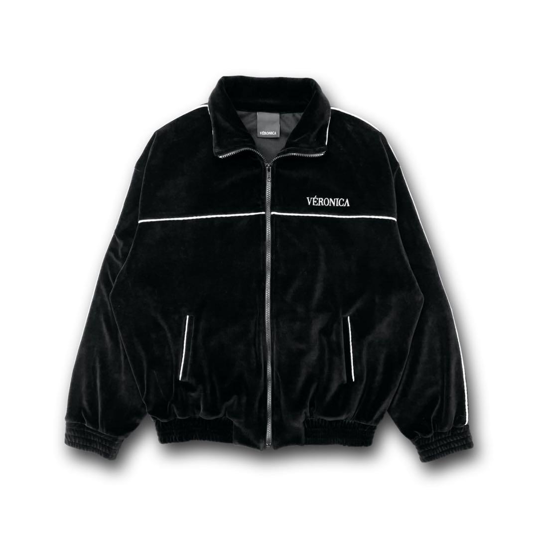 VÉRONICA (ヴェロニカ) ベロアセットアップ ブラック - メルカリ