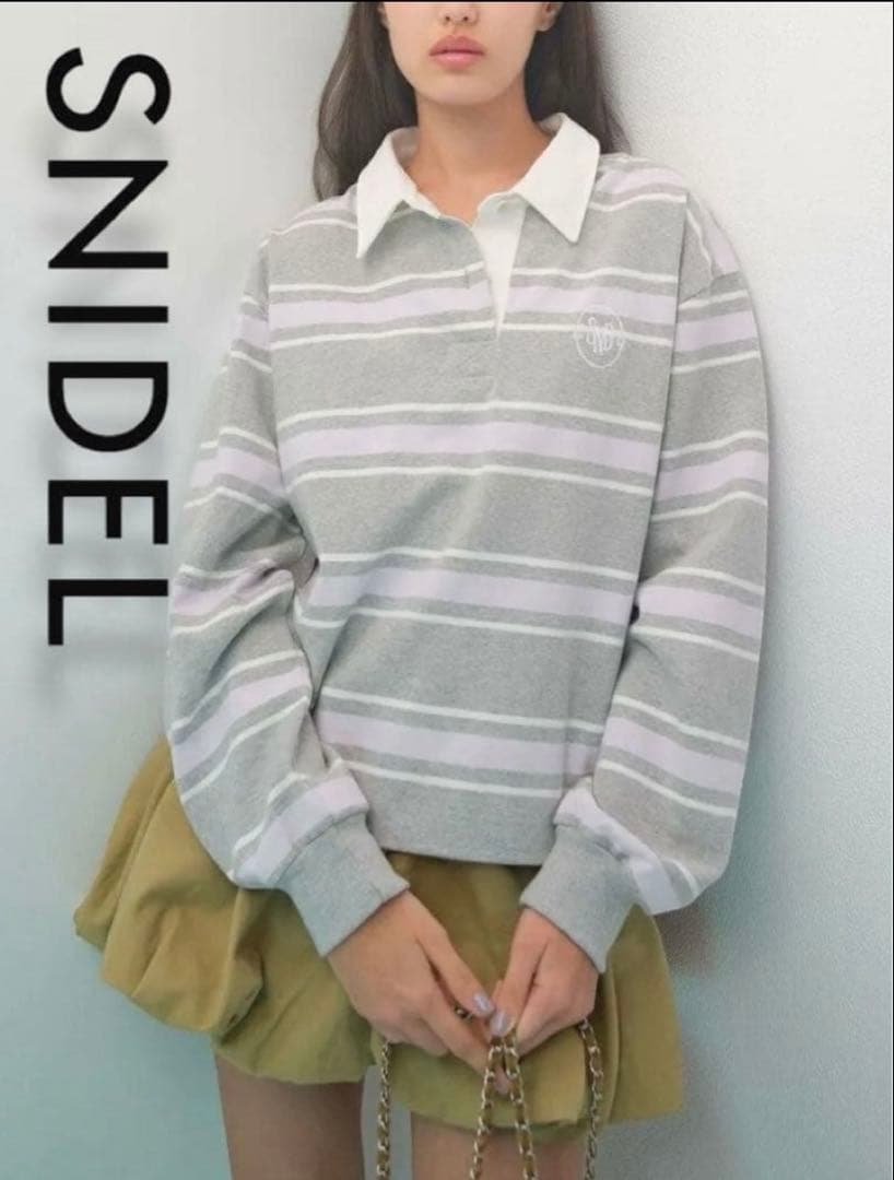 snidel Sustainableオーバーラガーシャツ 長袖 - メルカリ
