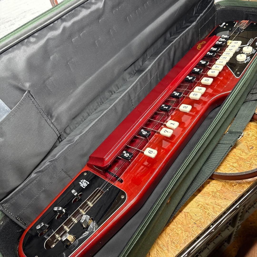 電気大正琴 ケース付き 蘭 鈴木楽器製作所 SUZUKI 【動作未確認