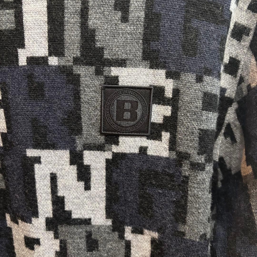 BRIEFING GOLF カモフラージュニット Mサイズ