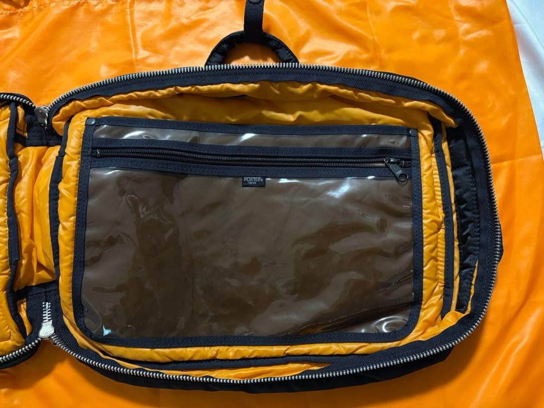 吉田カバン　PORTER　ポーター タンカー　3wayブラック ビジネスバッグ