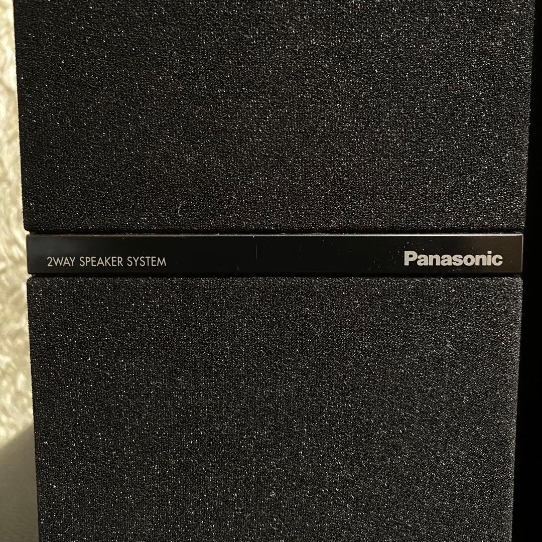 ✨現状品✨Panasonic SA-PM710SD コンポ スピーカー ブラック
