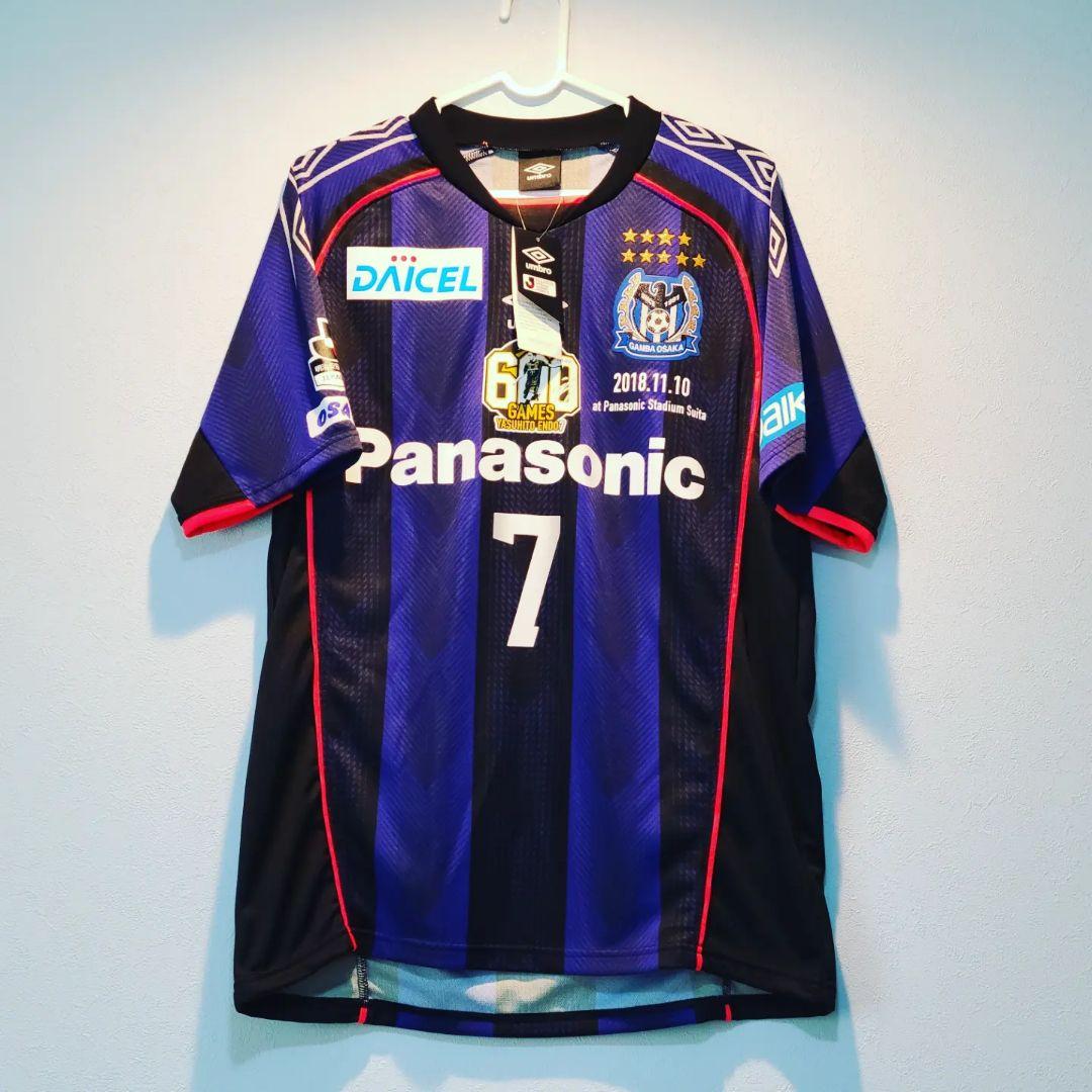 新品未使用タグ付き☆ガンバ大阪☆遠藤保仁600試合出場記念☆2018