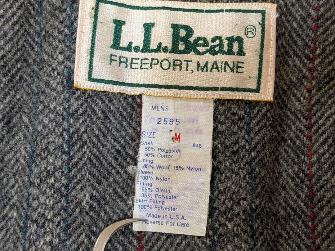 L.L.Bean ストームコート グリーン M 80s ビンテージ
