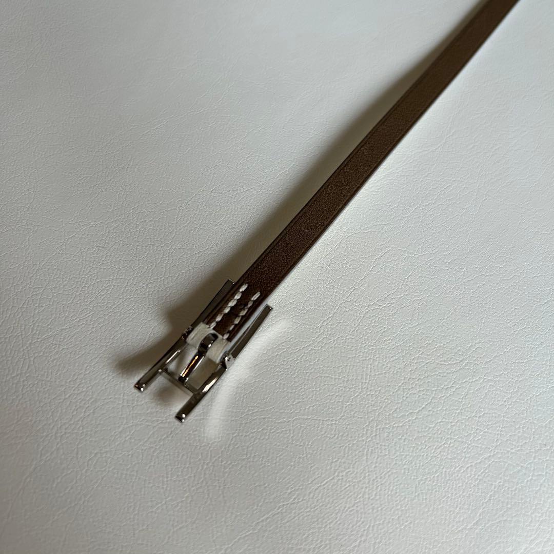 美品☆エルメス　ビーアピ　ドゥブルトゥール　ブレス　エトゥープ