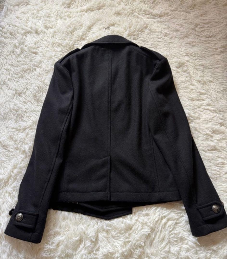 90s archive PPFM ナポレオンジャケット ピーコート ブラッ