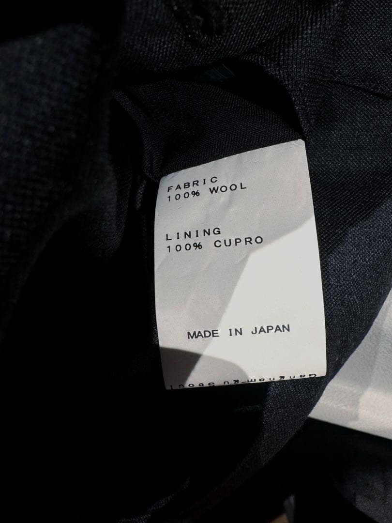 RING JACKET CANONICO PANTS 46 ウールトラウザーズ