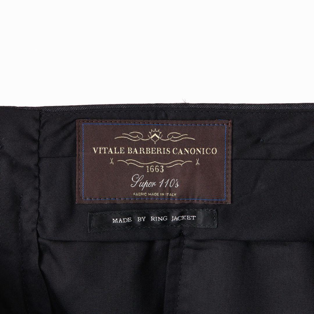 RING JACKET CANONICO PANTS 46 ウールトラウザーズ