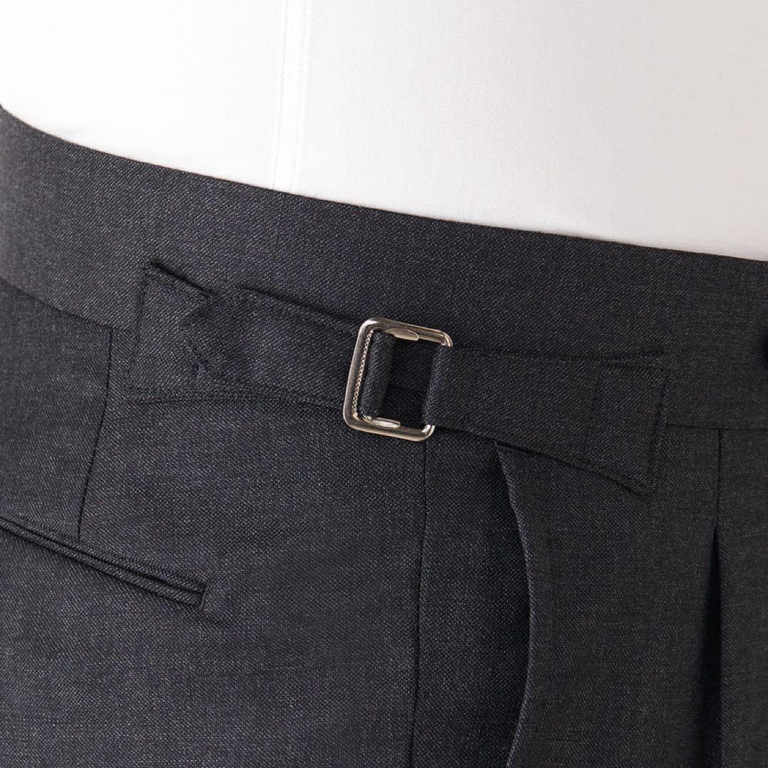 RING JACKET CANONICO PANTS 46 ウールトラウザーズ